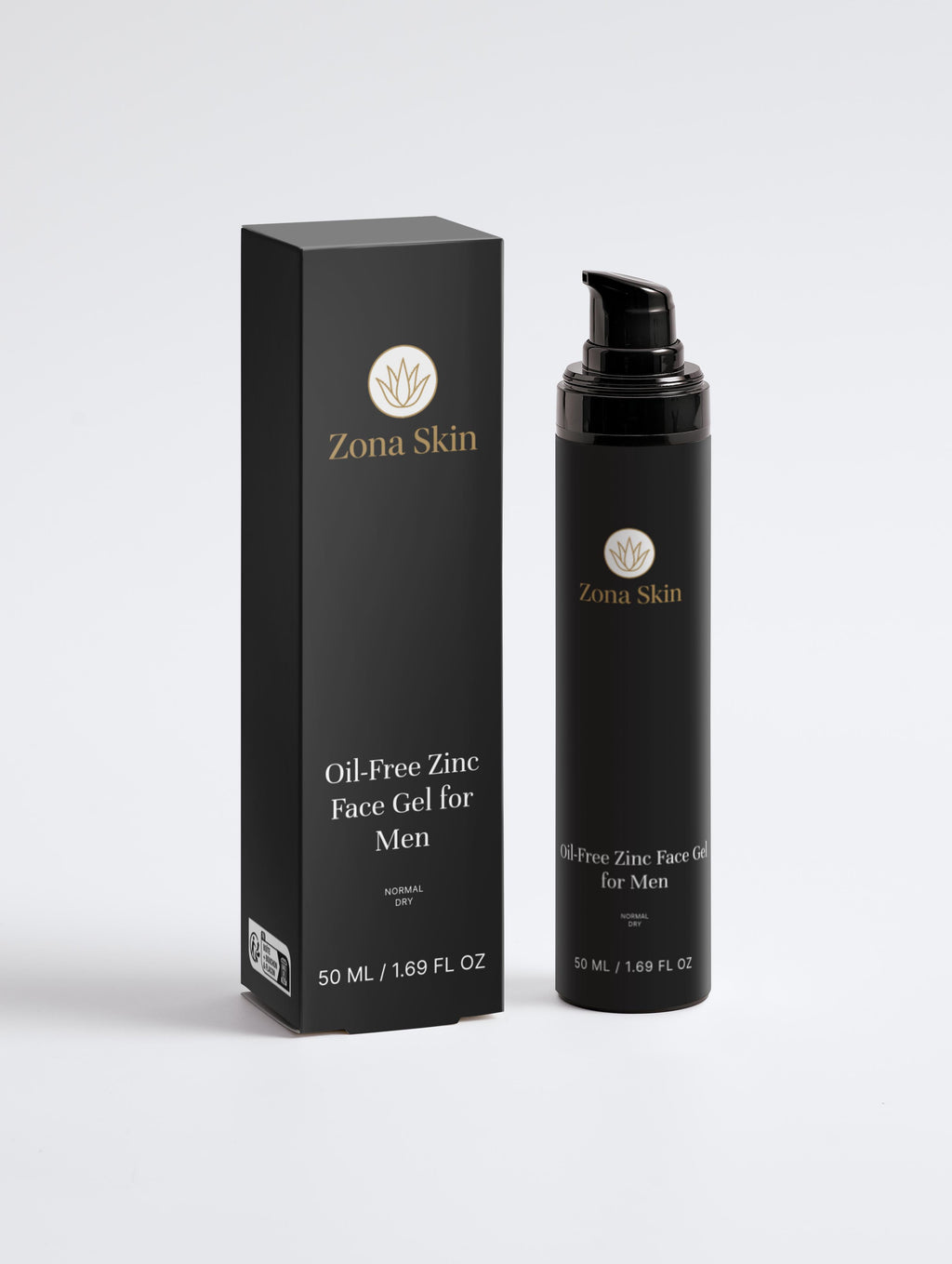 Oil-Free Zinc Face Gel for Men